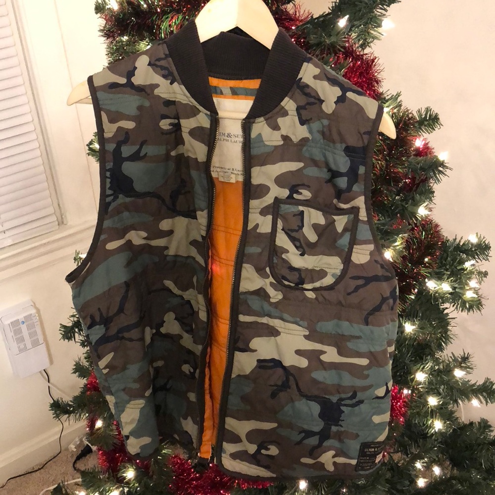 Ralph Lauren Denim & Supply Army Fatigue Vest